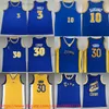 2023 Nuovo Basket 30 Stephen 3 Poole Curry Jersey con 6 Patch 11 Klay 22 Andrew Thompson Wiggins Draymond 23 Verde Nero Maglie Uomo