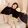 Plush Dolls 1pc 50cm Simulation Plush Owl Sleeping Pillows Soft Stuffed Animals Eagle Cushion Sofa Decor Cartoon Bird Toys For Kids Gift 230307