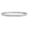 Bijoux à la mode Cristaux Femmes Bracelets 925 Sterling Sier Cz Tennis Bracelet Chaînes De Mariage Mode Strass Dames Cadeau De Fête Dr Dhjoc