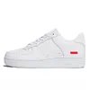 Running Shoes classic utility triple white black neon red chaussures mens trainers Sports Outdoor AF1 Sneakers