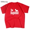 Men's T Shirts The Dogfather Labrador Retriever Brand Shirt Men Cotton Tops Clothes For Summer Tees Drop Ship