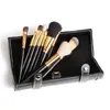 Makeup Brushes Set Kit Travel Beauty Professional Wood Handle Foundation Lips Cosmetics Brush With Holder Cup Case Drop Delivery Heal Dhbzv