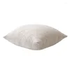 Cuscino Fodera in maglia avorio 50x50cm Cotone Geometrico Morbido Cuscini decorativi per soggiorno per divano letto