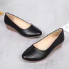 Dress Shoes Fashion Women Woman Flats high quality suede slipon shoes Round toe Rubber Flat Ballet plus size Cozy 230307