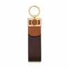 10 Styles of Leather Keychain Alloy Letters Car Bag Pendant Fashion Couple Key chain Gift Long Buckle Accessories Supply282H