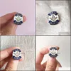 Spille Spille 100Pcs Spille in muratura Spilla Blue Lodge Smalto duro 2B1 Ask1 Spilla Masons Factory Personalizzato Distintivo massonico Artigianato Souve Dh4P5