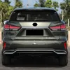 1 SET LED-bil bakre stötfångare reflektorljus för Lexus RX350 RX450H 2016-2020 Bakre bländningsljus bromsparkeringslampa Biltillbehör