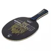 Raquetas de tenis de mesa Raqueta de hoja de carbono Bat Ping Pong profesional 5 capas de madera 2 paleta ofensiva de ataque rápido 230307