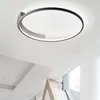 Plafondlampen creatieve ronde lampen minimalistische led woonkamer decor slaapkamer moderne kroonluchters kunst verlichting armaturen