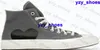 Baskets Commes Des Garcons Play Chaussures Casual Chucks Taylors All Star 70 Hi Baskets Hommes Blanc Chuck CDG Femmes Noir Bleu 9186 Chaussures Zapatillas Rose Haut