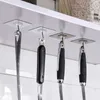 Forte autoadesivo porta cabide de parede ganchos de sucção suporte de carga pesada gancho adesivo gancho universal livre de furos para cozinha banheiro