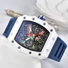 ultima personalità moda imitazione ceramica liquore barile tipo orologio da uomo sentire briciolo di pietra orologi al quarzo Reloj Hombre