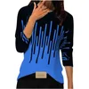 Frauen Blusen Mode Frau Bluse 2023 Frühling Streifen Druck Langarm Shirts Sommer Casual frauen Über Lose Weibliche Y2k kleidung