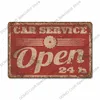 Affiche de panneaux métalliques en étain pour Garage, Vintage Route 66, Plaque métallique rétro pour voiture, décor artistique mural pour magasin de pneus de Garage, 30x20cm W03