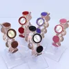 Armbanduhr Frauen beobachten Ladies Fashion Casual Design Round Dial Bracelet Mujor Quarz Armbanduhr Female Relojes