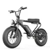 20 '' 1200 Вт Электрический велосипед Freego DK200 48V 20AH Аккумулятор 40 миль максимальная скорость Педаль Скорость поможет Ebike Snow Beach Mountain E-Bik