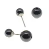 Charm magnetische stud oorbellen Minimalistische sieraden 2 paren / set 8mm 6mm magneetheren en damesvalaflevering DHPGC