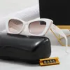 Designer dames zonnebril mode cateye zonnebril parelcasual goggle 6 kleuren