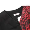 Ubranie etniczne Autumn African 2023 SURYS FOR WOMEN DASSIKI BAZIN Riche Maxi Dress Leopard Patchwork Dubai Modna moda elegancka Abaya