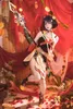 Anime-Kostüme auf Lager UWOWO Xiangling Cosplay Come Hot Game Genshin Impact Come Exquisite Delikatesse New Outfit Halloween Comes Z0301