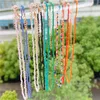 Girocollo bohemien collane con perline piccole per donna moda collana con ciondoli colorati con perline corte 2023 gioielli fatti a mano
