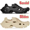 Sandalen Paris HD Lace-up Sneaker sandaal heren designer pantoffels Mould flats Slides rubberen schuim strandschoenen zomer slippers mode dames sport pantoffel EUR 40-46