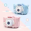 Toy Cameras Children Camera Toys 2000w Pixel HD Cartoon Kids Digital Camera Dual Cameras Mini Camera Slr Camera Kid Toy 230307