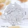 Brooches Siscathy Noble Elegant Aristocratic Butterfly Lapel Pins Zircon Badges Luxury Women's Brooch Party Dress Clothes Corsage