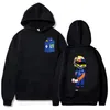 Erkek Hoodies Sweatshirts McLaren Takım Hayranları Hoodie Cartoon Formula Bir R Lando Norris Erkek Kadınlar Büyük Boyutlu Takip Uzun Kollu 230306