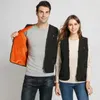 Jackets de caça áreas de colete aquecido homens outono inverno aquecimento inteligente unissex elétrico USB Mulheres sem mangas acampar-de-deco