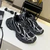 صيف 23 3XL Men Sneakers Women Nasual Shoes Designer Luxury Rubber Mesh Lace Up High Graning Basketer Shoes