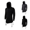 Men's Hoodies Hooded Hoodie Black Loose Coat Sweatshirts Men