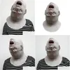 Party Masks Halloween Reverse Old Man Head Mask Zombie Latex Bloody Scary Alien Devil Fl Face Costume Cosplay Prop 220915 Drop Deliv Dhfxj