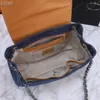 Luksusowy projektantka damska torba jeansowa Vagrant torba moda tkaninowa torba na ramię retro średniowieczna torba wypoczynkowa torba komunikatorowa torba komunikatów