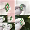 Pins Broches 50 pièces 1 broche de fleur artisanale en métal cadeau personnalisé insigne irlandais de Pâques Calla Lilly harpes épinglettes en émail Drop Deliver Dhjok