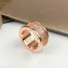 BUIGARI Designer-Ring der Serie Small Waist für Damen mit Diamantvergoldung, 18 Karat klassischer Stil, luxuriöse offizielle Reproduktionen, exquisites Geschenk 029