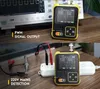 FNIRSI DSO-TC2 Handhållen digital oscilloskop Transistor Testare 2-i-1 Support Diode Kapacitansspänning LCR DETECT PWM OUT