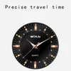 Relojes de pulsera con estilo luminoso hombres reloj de pulsera de cuero de imitación correa de reloj de cuarzo de lujo reloj casual relogio masculino zegarek damskireloj