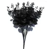 Dekoratif Çiçekler 1 PC Özel Yapay Yaprak Güzel Şık Sahte Bitki Ev Süs Okaliptüsleri
