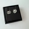 Fashion Stud Ohrringe Frau Luxusdesigner Ohrring Multi Colors C Brief Schmuck Frauen 18k Diamond Hochzeit Geschenke