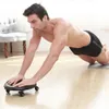 Ab Rollers Ab Wheel Roller Fitness Sliding Disc Abdominal Muscle Exerciser Bodybuilding Mute Sliding Plate Abs Trainer Home Gym Equipment 230307