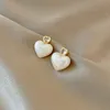 Boucles d'oreilles en perles de goujon véritable perle d'eau douce naturelle 925 boucles d'oreilles en argent Sterling bijoux en perles pour cadeau de mariage Wemon