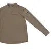 Men's Casual Shirts P002 VS Tactical Combat Rugby Long Sleeve Range RG US Army 230306