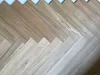 오크 헤링본 바닥재 천연 래커 완성 된 나무 바닥 목재 집 장식 아트 타일 벽지 데코
