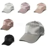 Summer Baseball Cap Women Hats For Women Men Satin Sålde Snapback Casquette Casual Sport Fashion Sport Hat DF080