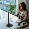 Lampade da tavolo Lampada da scrivania in metallo Protezione per gli occhi rimovibile USB Dimming Office Learning