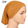 Muslimsk mössa täcker headwrap under halsduk inre headwrap under