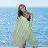 Custom 90x180cm Cotton Turkish Towel Ultra Soft Feeling Sand Free Beach Blanket Quick Dry Absorbent Bath Towel No More Bad Odor Oversized Light Travel Towels I0307