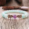 Strand Beaded Strands Elephant Bracelet Mala Bead Stone Jewelry Buddhism Yoga Fertility BraceletBeaded