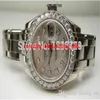 Verkoop van fabrieksleverancier Topkwaliteit Automatische dames Moeder Pearl Watch Woman's Pearlmaster Piece Mop Ladys Watches249J